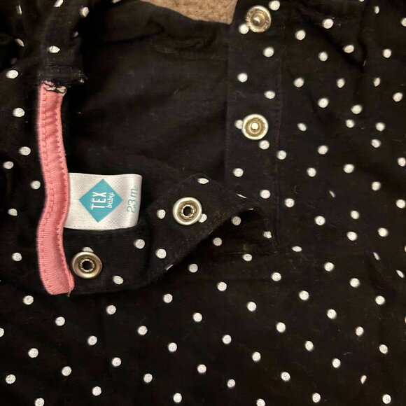 Tex Baby Polka Dot Long Sleeve Shirt Shirt Size 23 months - Picture 4 of 4